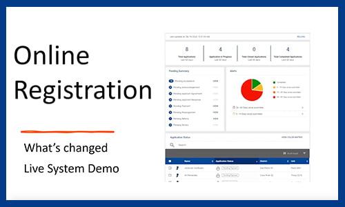 Online Registration Live Demo for Councils