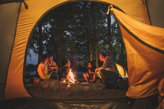 Camping-shot