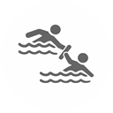 circle swimming icon 2